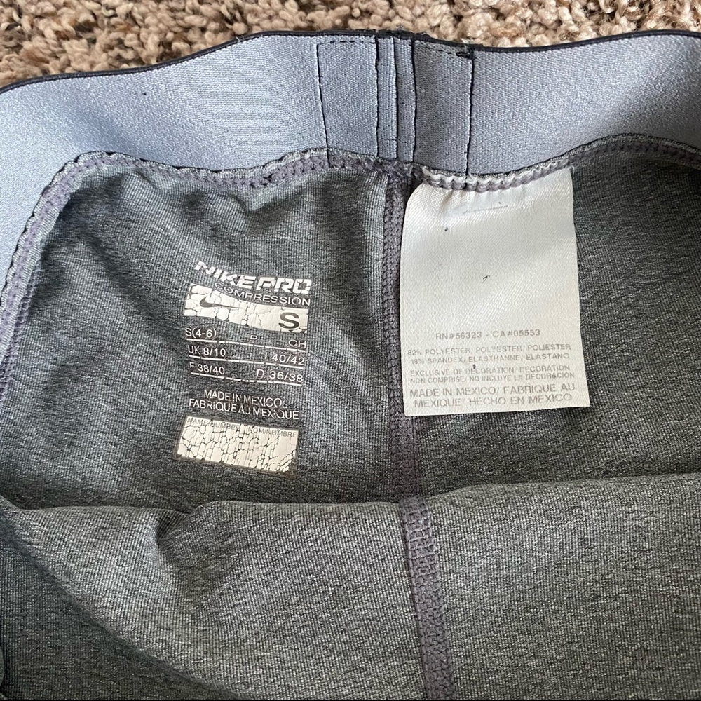 Grey Nike Pro Spandex - Picture 7 of 15